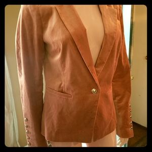 Velvet blazer